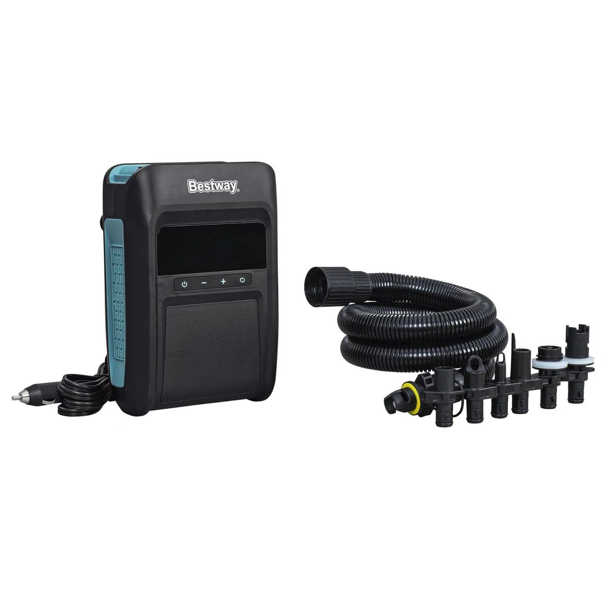 Bestway PowerGrip™ SUP DC Electric Air Pump 12V – Free Next Day Delivery - New Forest Hot Tubs